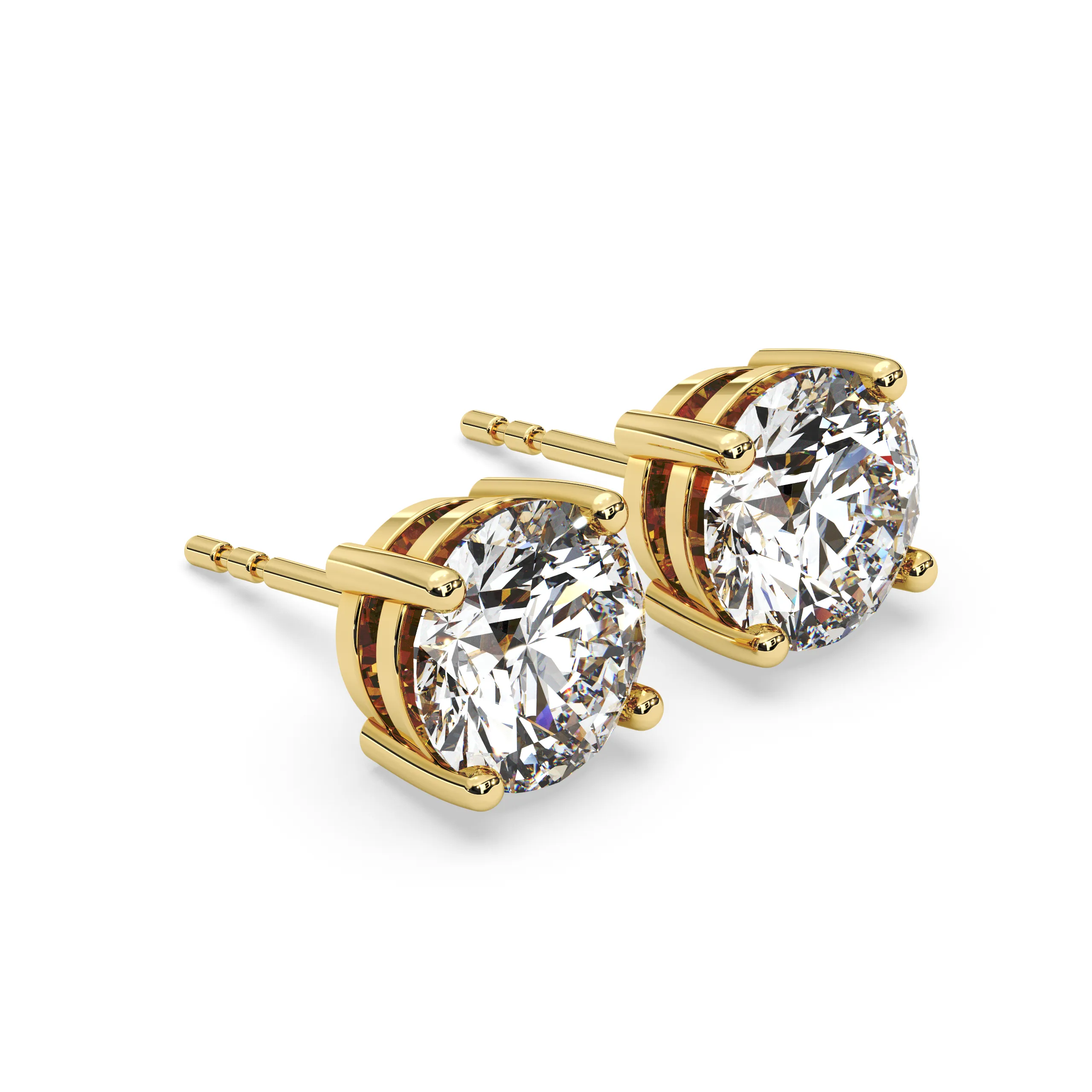 14k Certified Lab Grown Diamond Studs