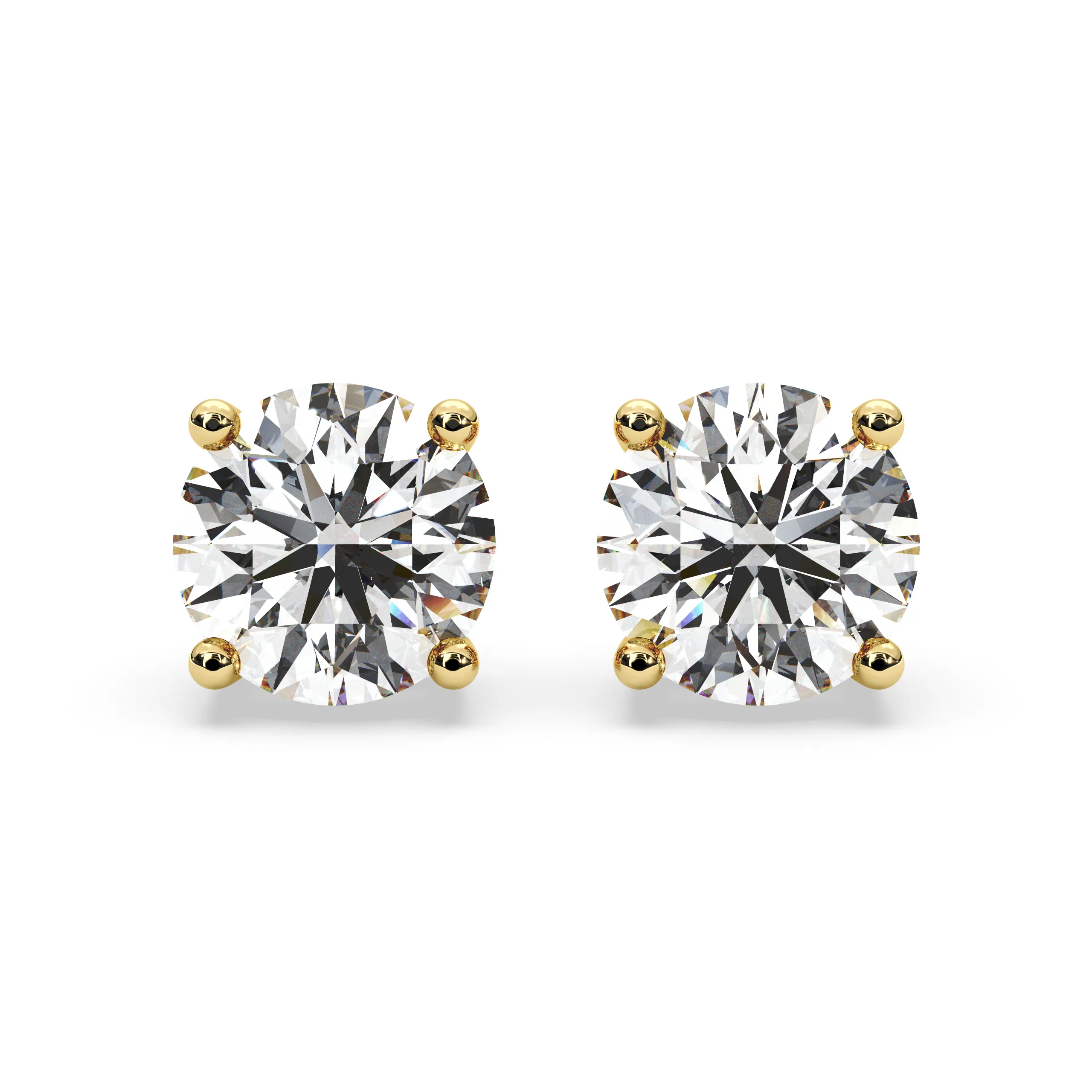 14k Certified Lab Grown Diamond Studs
