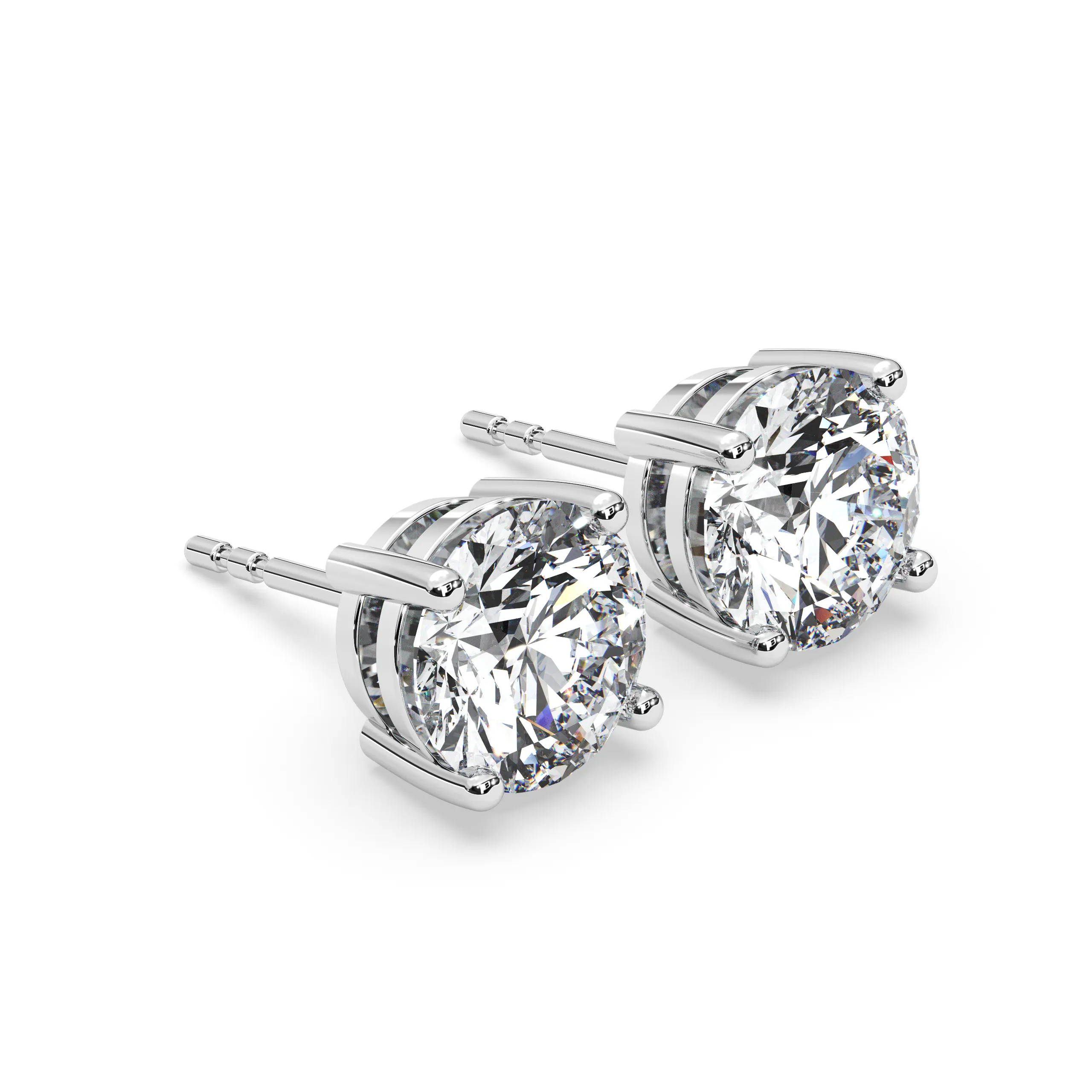 14k Certified Lab Grown Diamond Studs