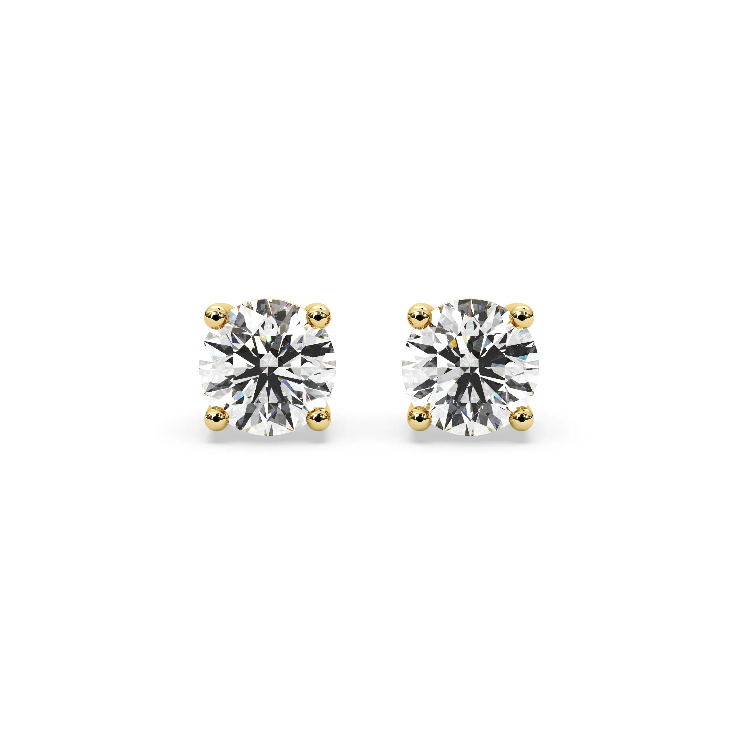 14k Certified Lab Grown Diamond Studs