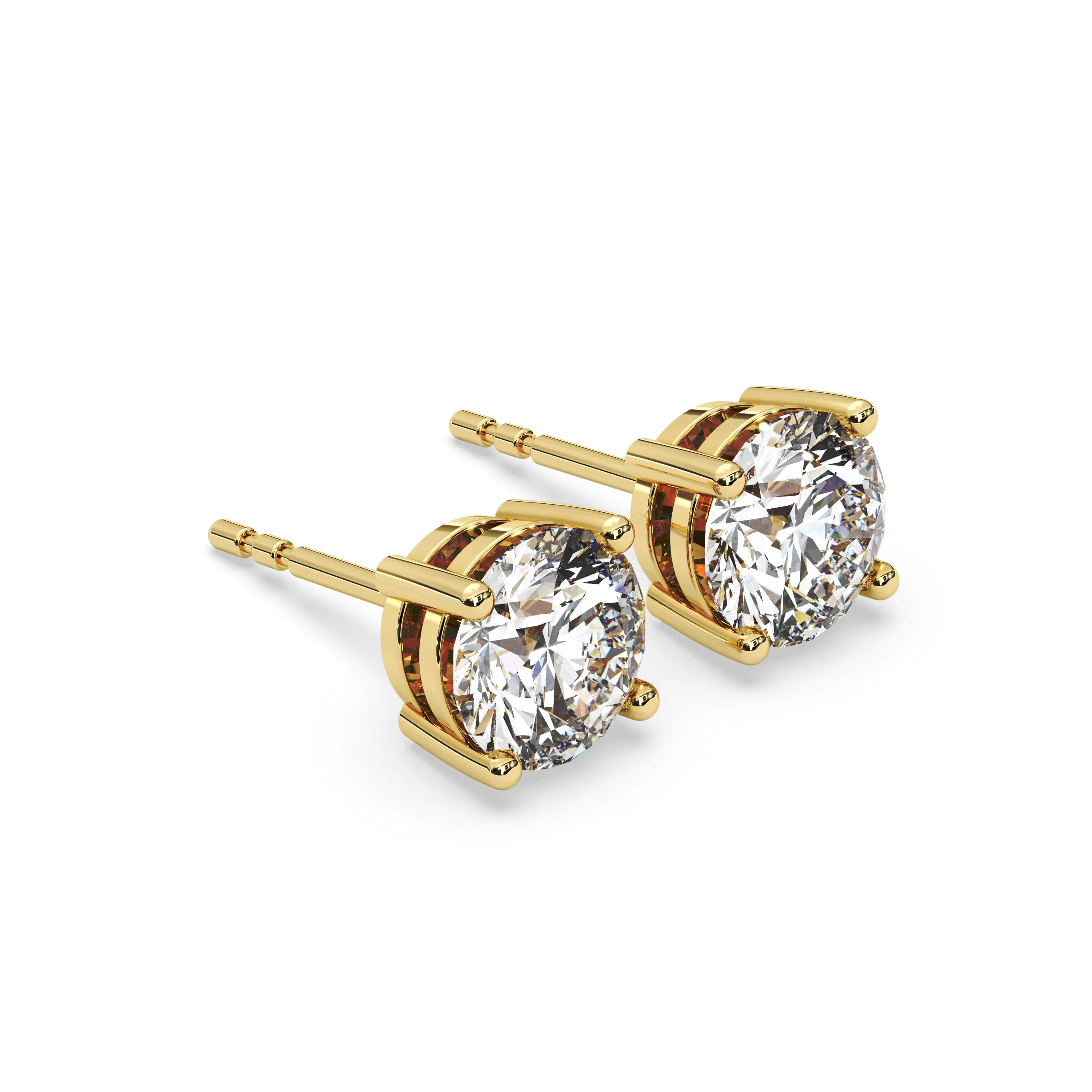 14k Certified Lab Grown Diamond Studs