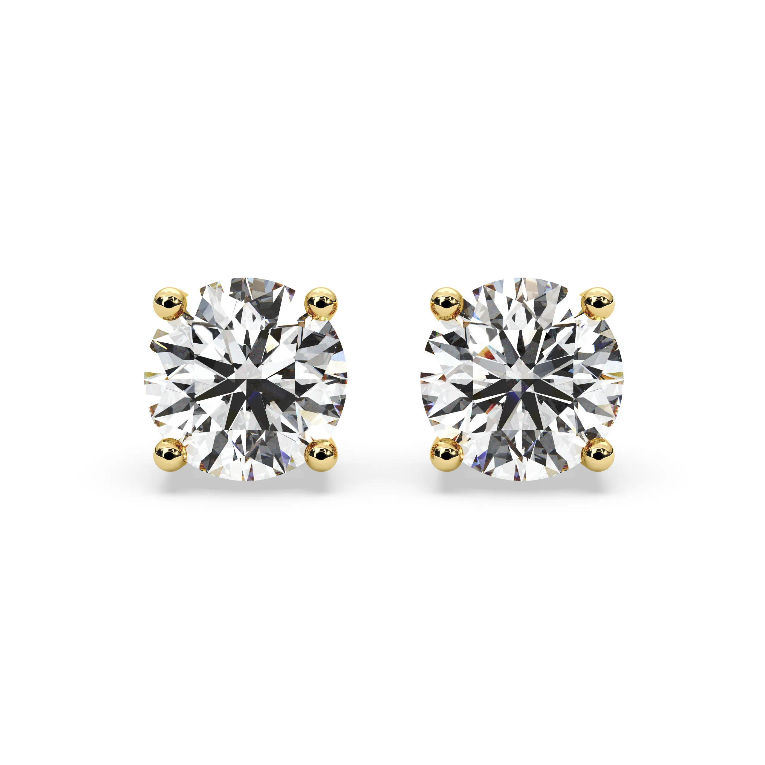 14k Certified Lab Grown Diamond Studs