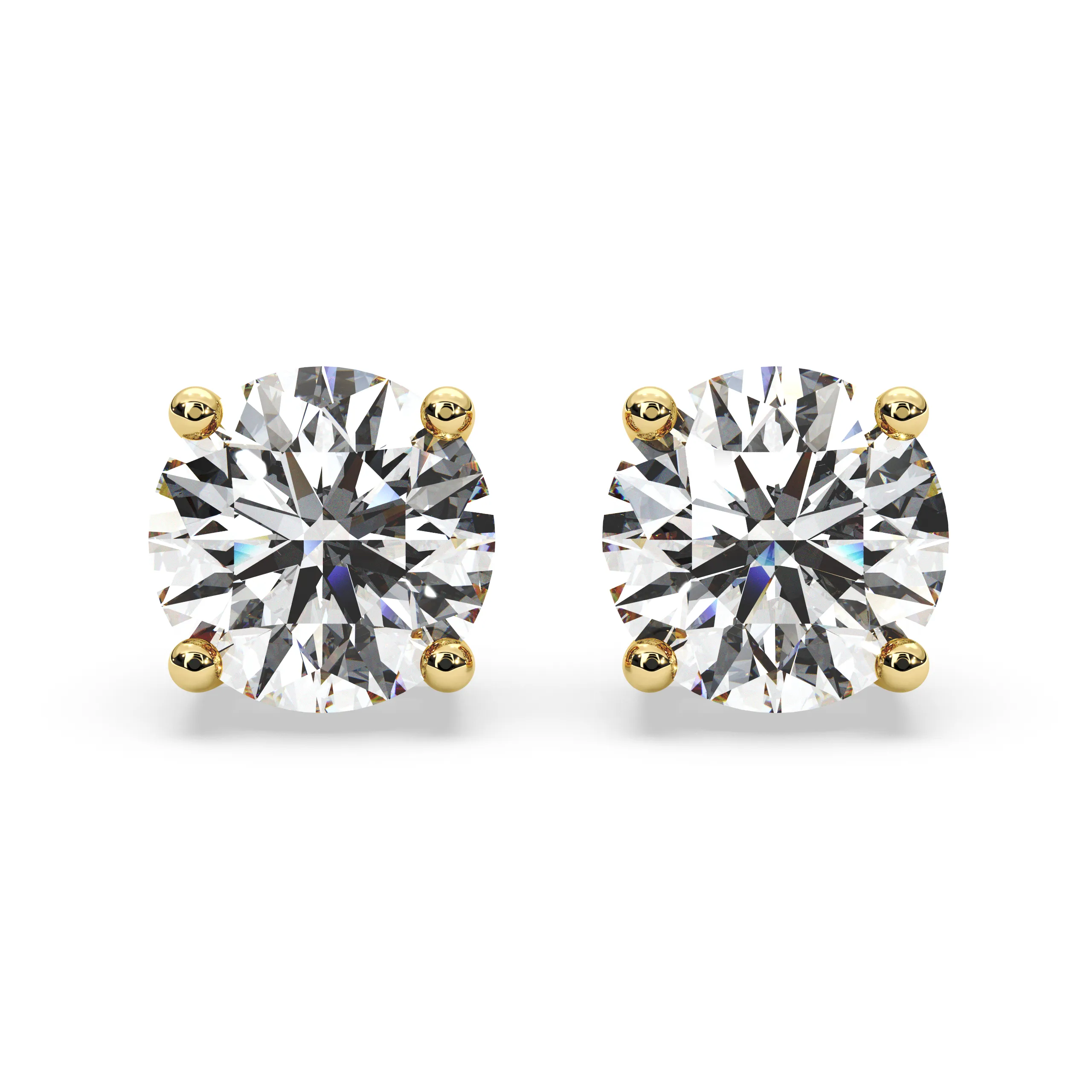 14k Certified Lab Grown Diamond Studs