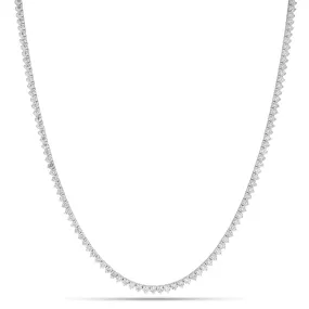 19.94 ct Diamond Long Tennis Necklace