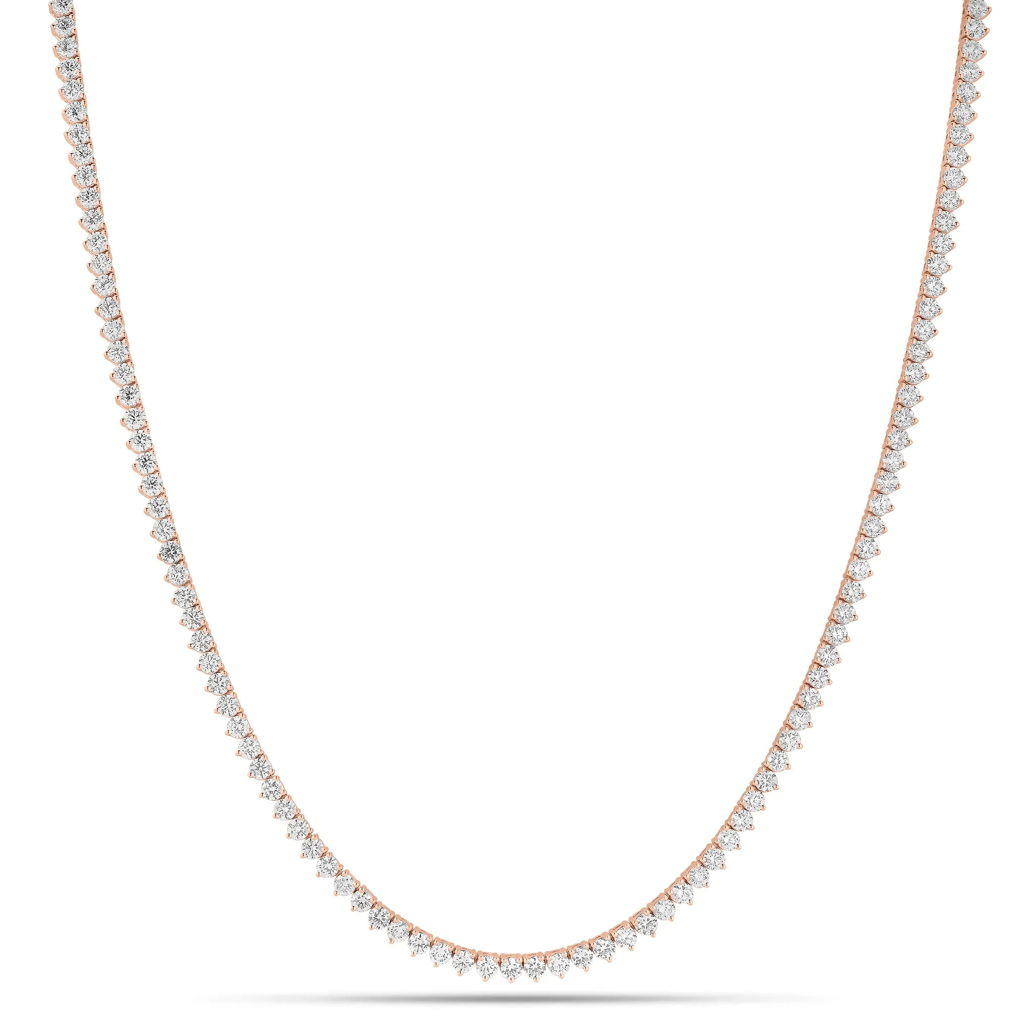 19.94 ct Diamond Long Tennis Necklace