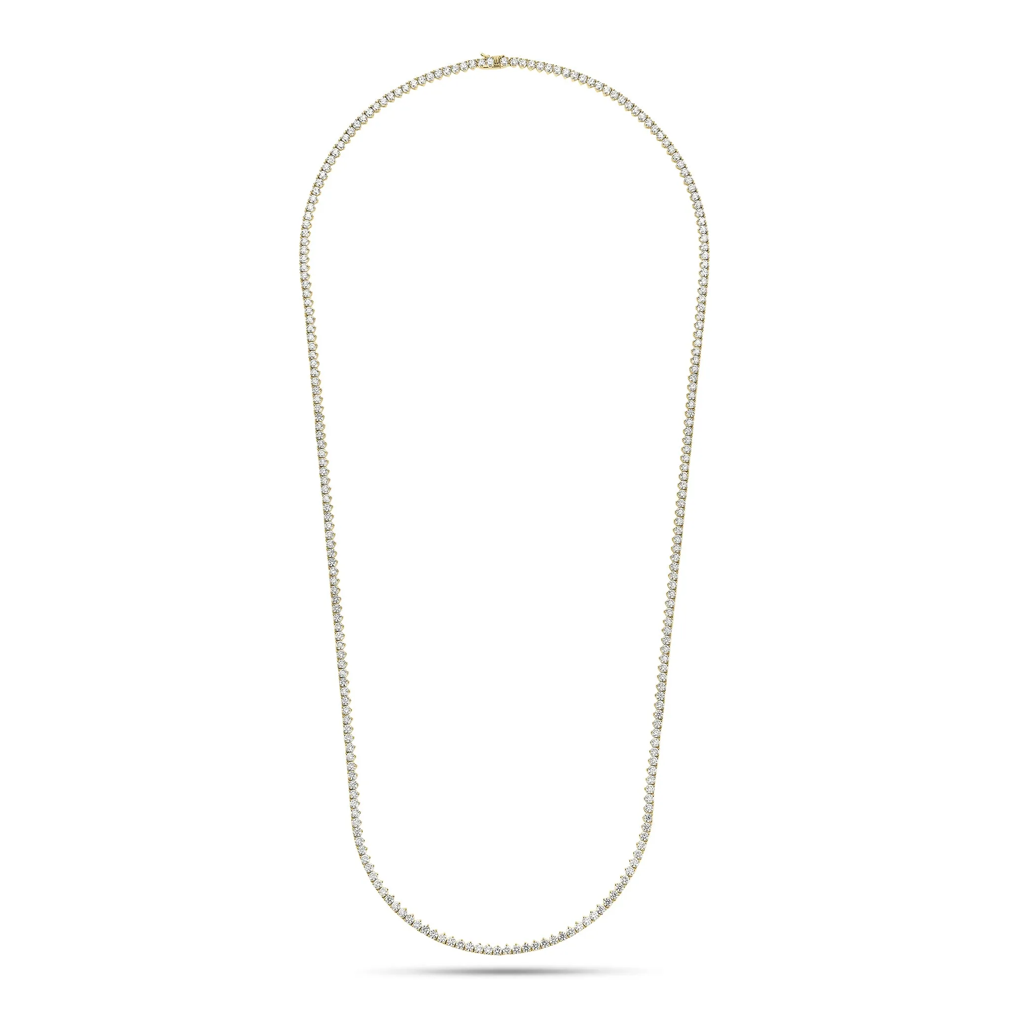 19.94 ct Diamond Long Tennis Necklace