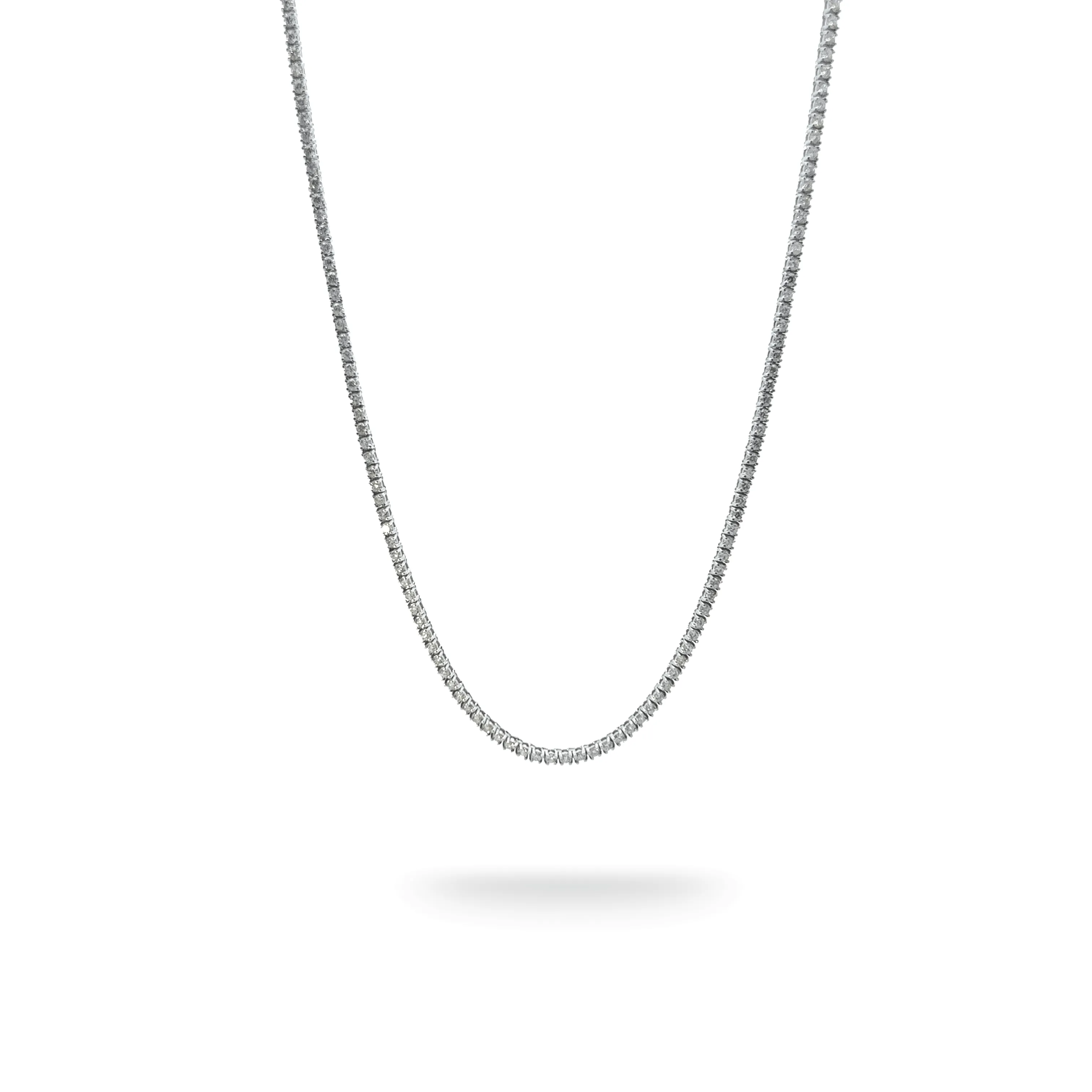 3.02ctw Diamond Tennis Necklace