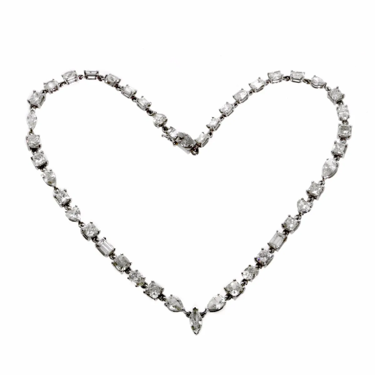 31 Carat Diamond Tennis Necklace