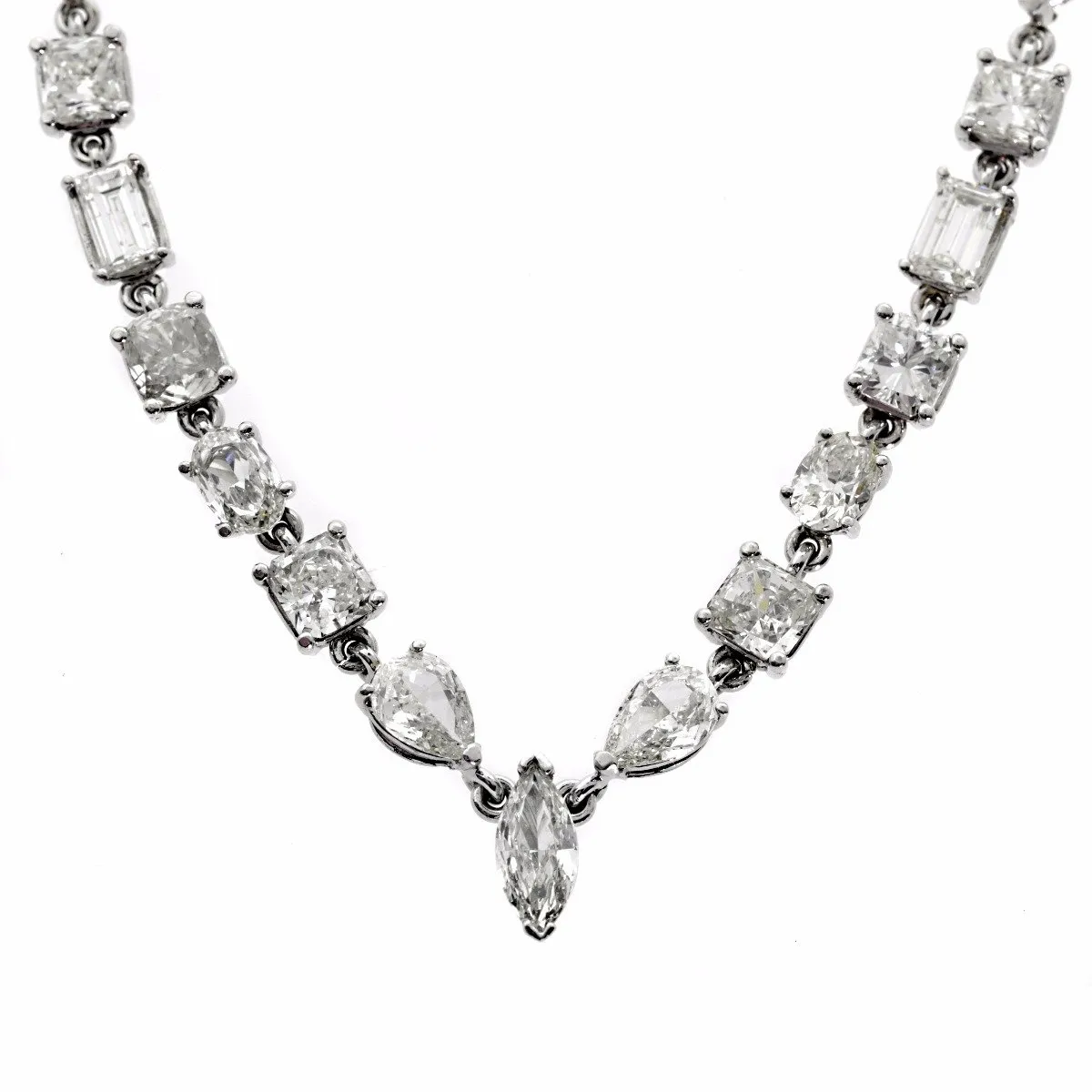 31 Carat Diamond Tennis Necklace