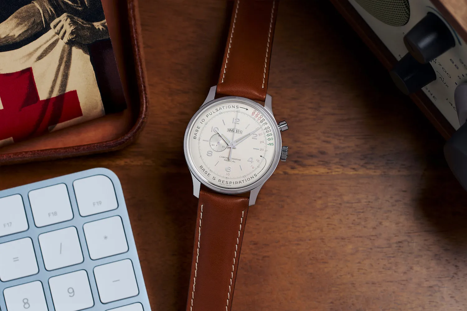 Angelus Chronographe Medical x Massena LAB Limited Edition