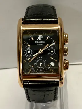 AUDEMARS PIGUET Unique Men's Limited Ed. Chrono 18K RG Watch - $100K APR w/ COA!