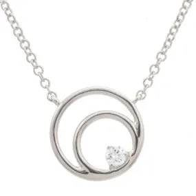 Ayla, Diamond Necklace 14k Gold