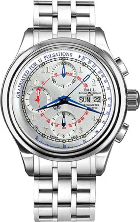 Ball Watch Company Trainmaster Pulsemeter Chronometer Limited Edition D