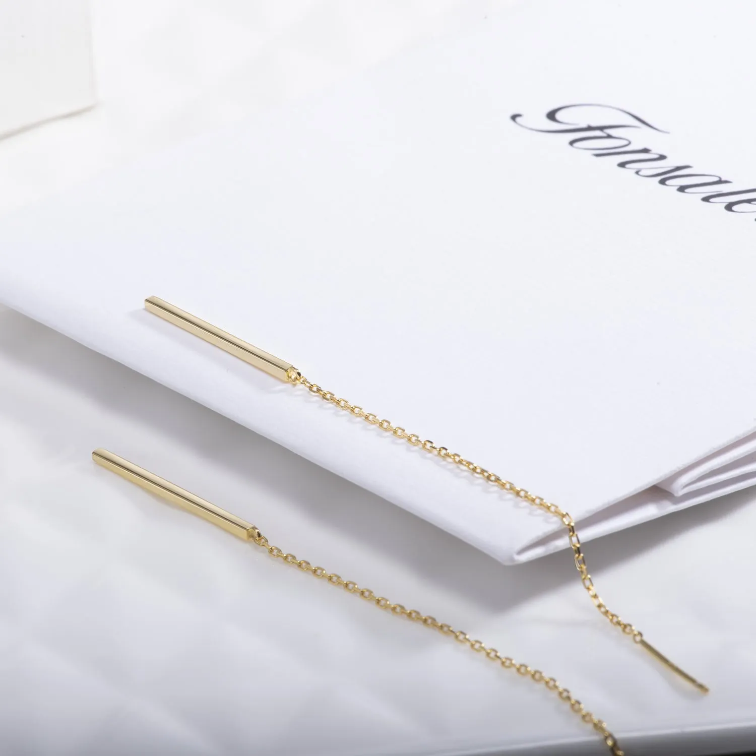 Bar Threader Earrings