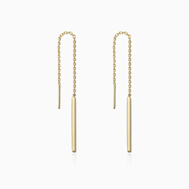Bar Threader Earrings