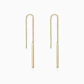 Bar Threader Earrings