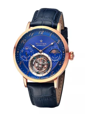 Basel Tourbillon Pionier - GM-903-5 | Rose | Handmade German Watch