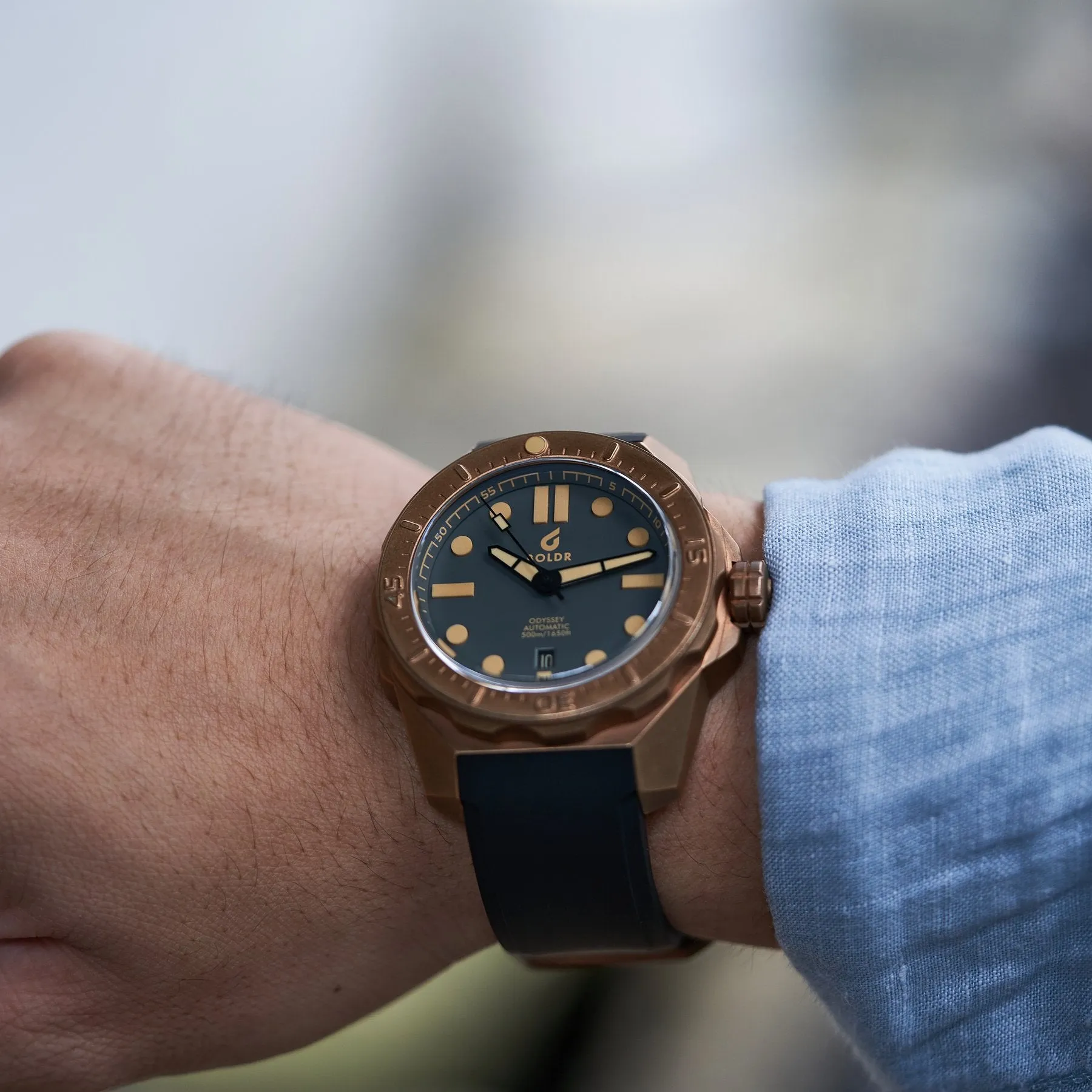 BDR Watch Odyssey Bronze Slate Grey Limited Edition