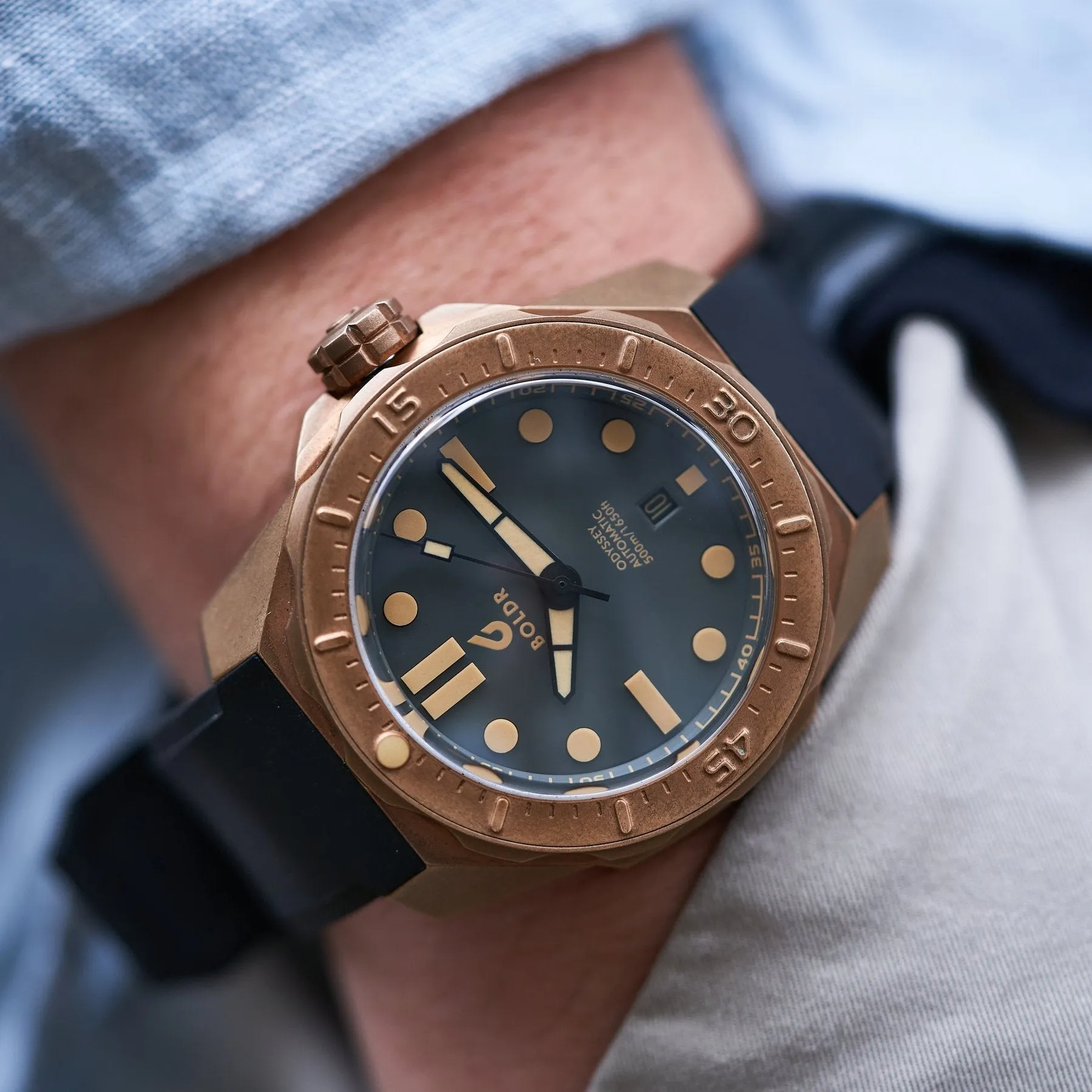 BDR Watch Odyssey Bronze Slate Grey Limited Edition