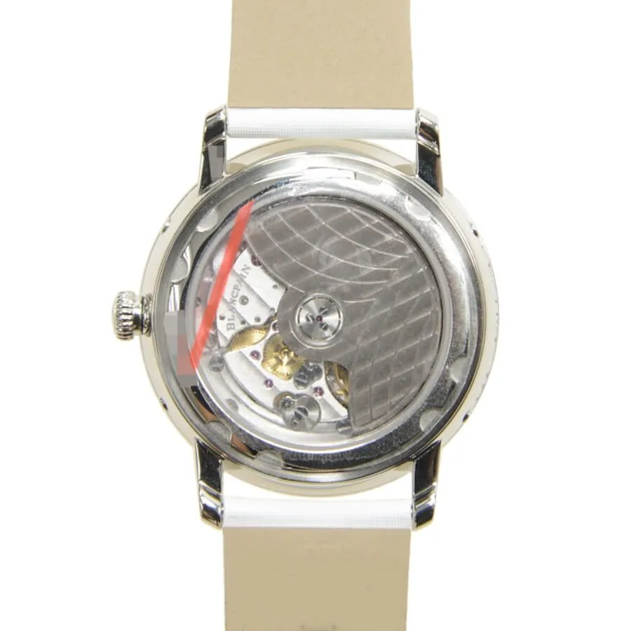 Blancpain Women Complete Calendar Moon Phase Automatic Diamond Ladies Watch 3663-4654L-52B