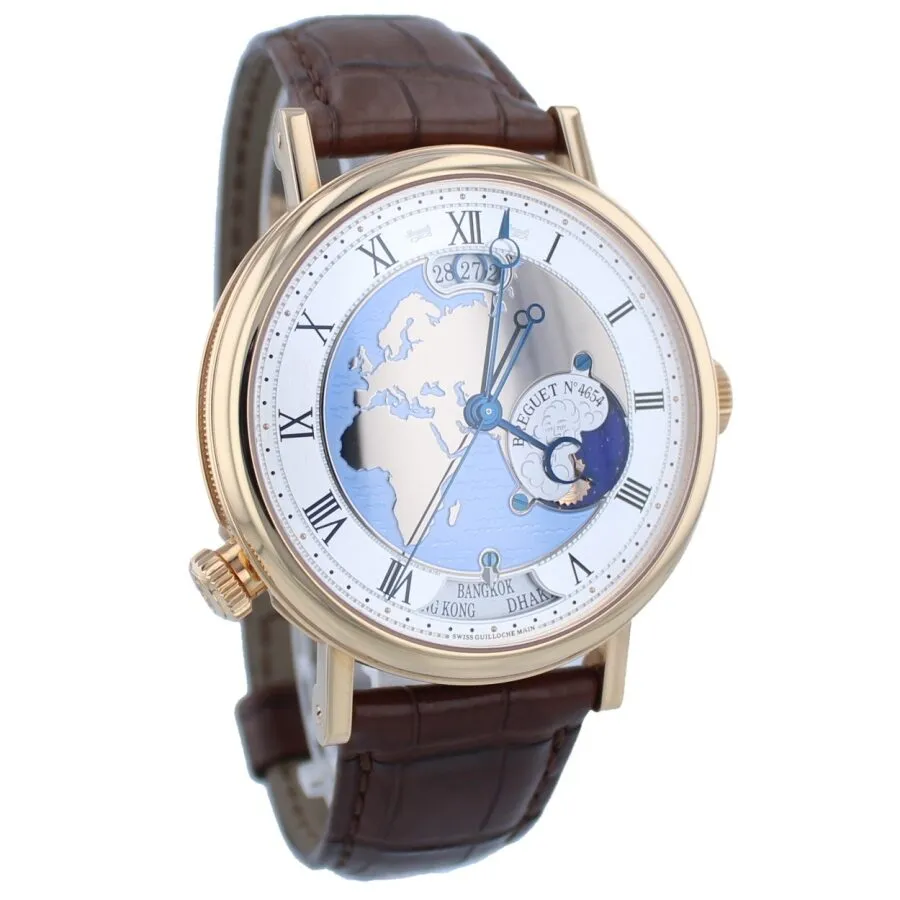 Breguet Classique Hora Mundi Men's Watch 5717BR-EU-9ZU