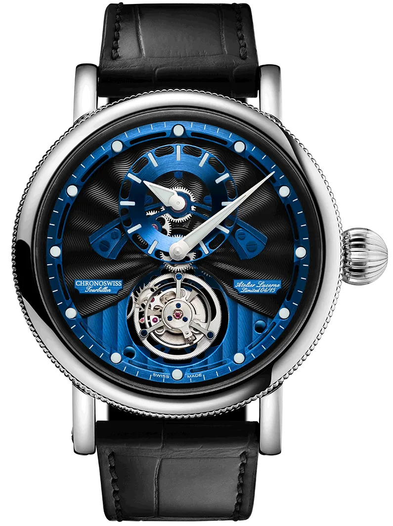 Chronoswiss Watch Open Gear Flying Tourbillon Meteorite Limited Edition