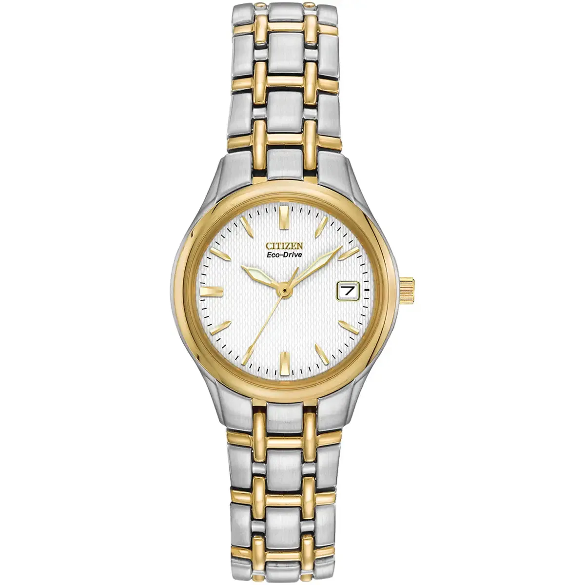 Citizen Eco-Drive Ladies Silhouette Two Tone Watch