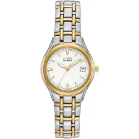 Citizen Eco-Drive Ladies Silhouette Two Tone Watch