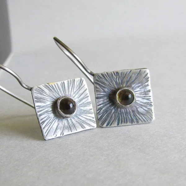 Citrine Sunburst Earrings