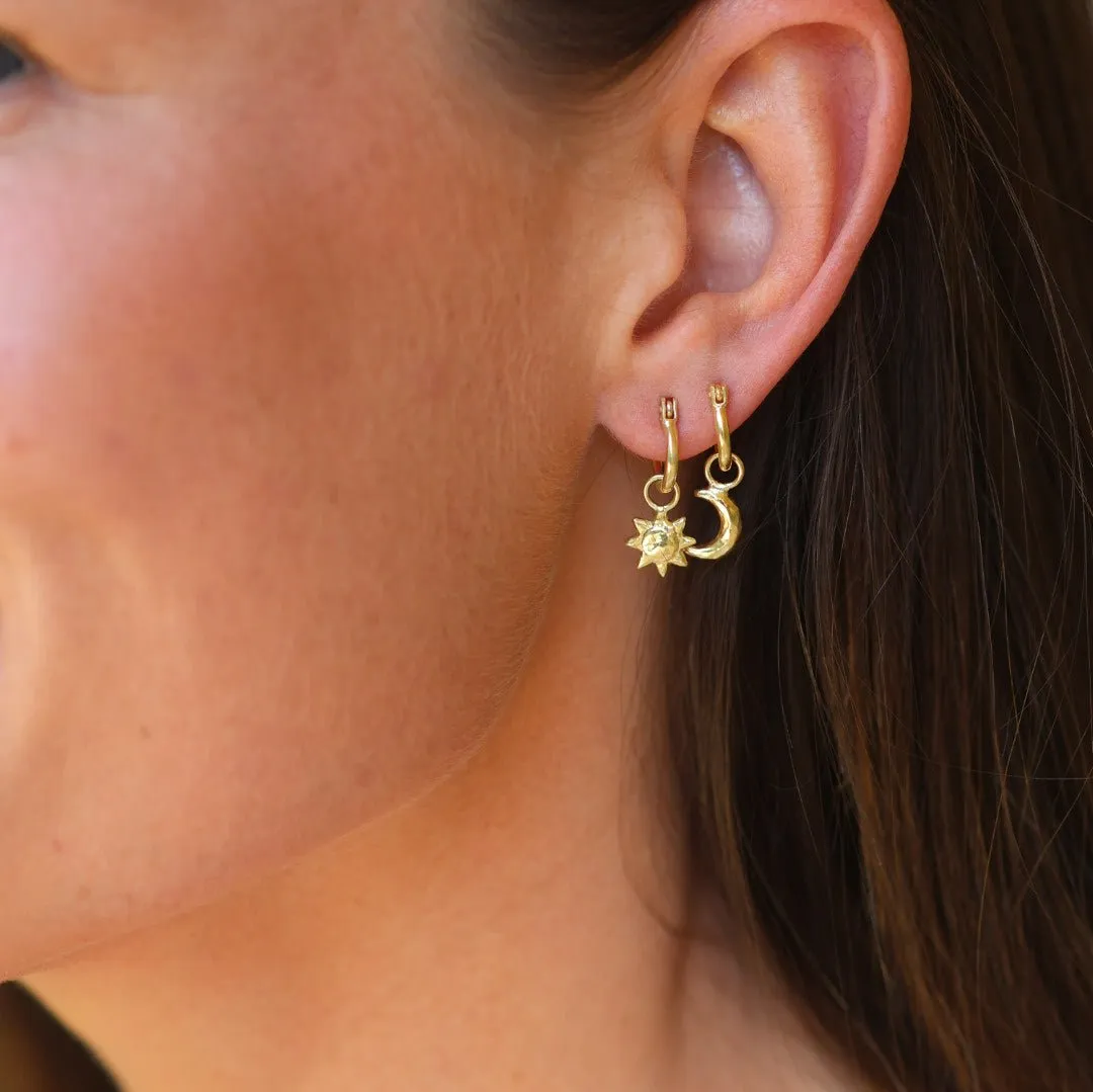 Cosmo Hoops 14K Gold Hoop Earrings