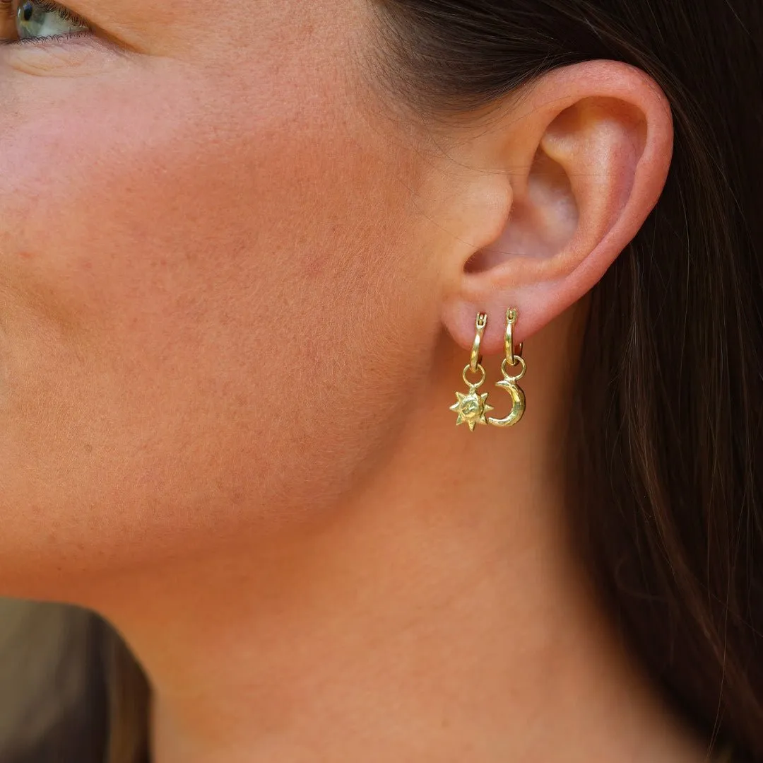 Cosmo Hoops 14K Gold Hoop Earrings