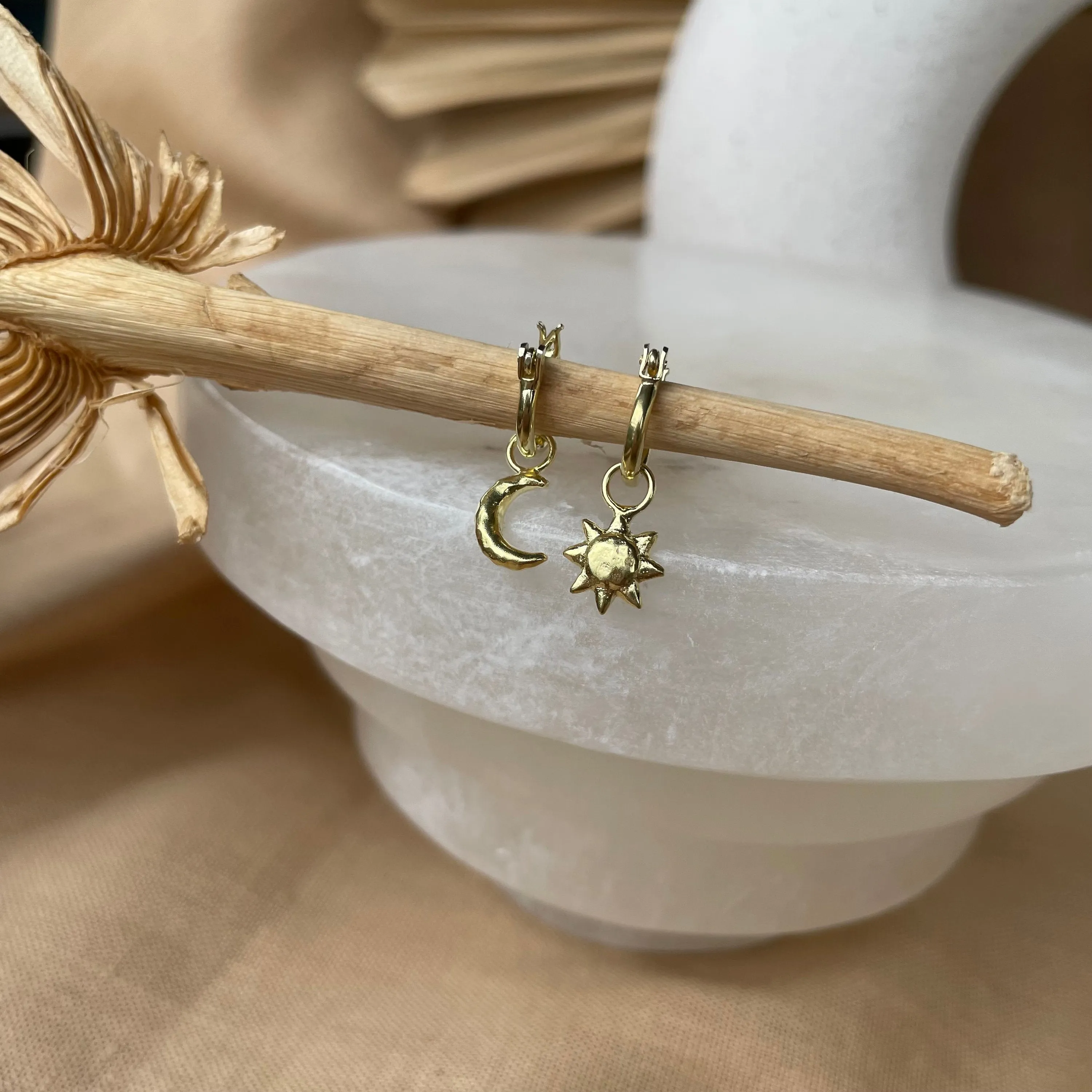 Cosmo Hoops 14K Gold Hoop Earrings