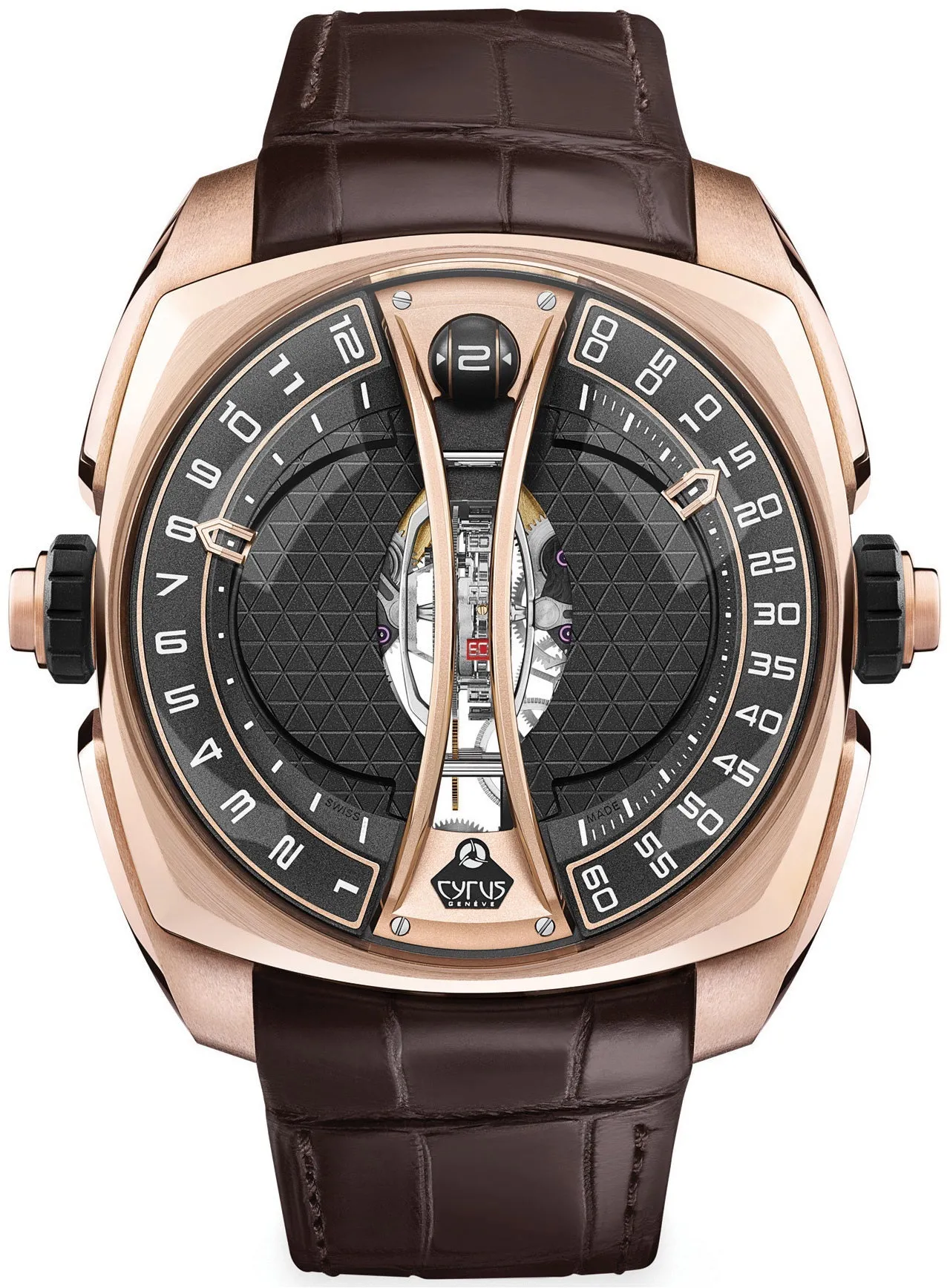 CYR Watch Klepcys Vertical Tourbillon Rose Gold Limited Edition