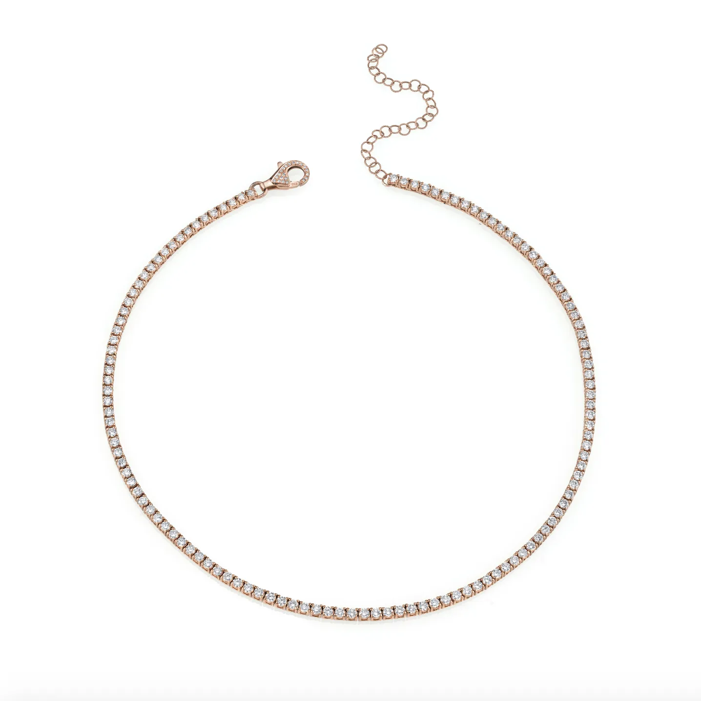 DIAMOND PAVE TENNIS CHOKER