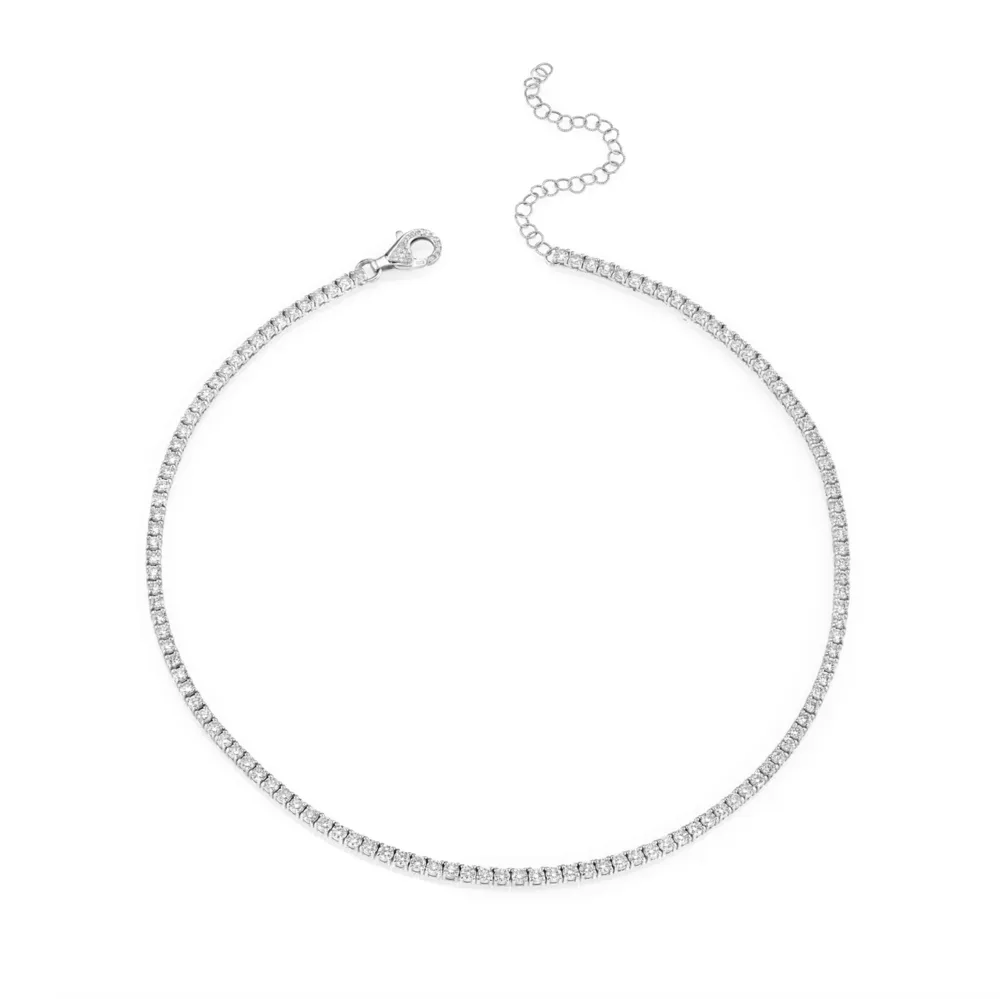 DIAMOND PAVE TENNIS CHOKER