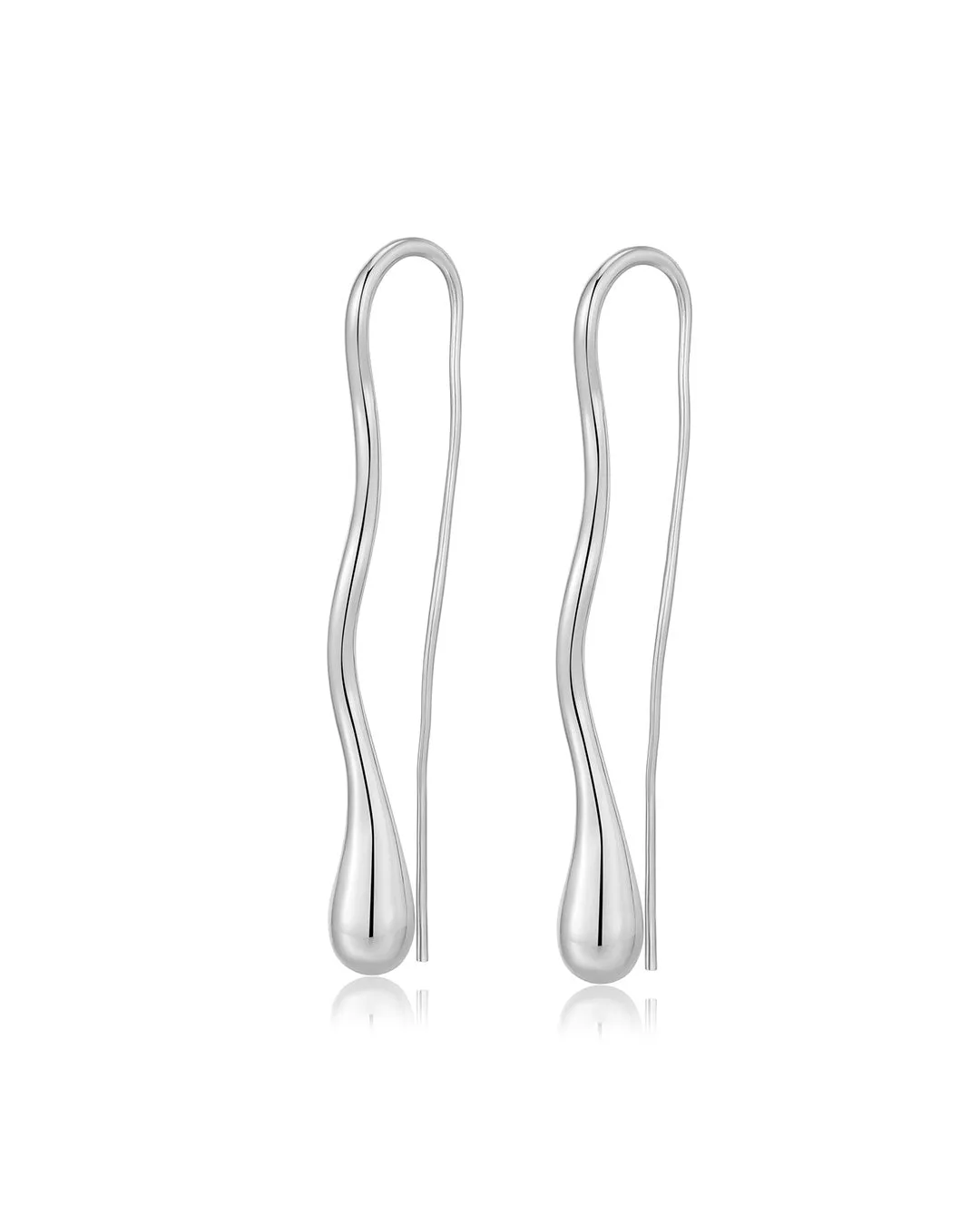 Drip Drop Threader Earrings