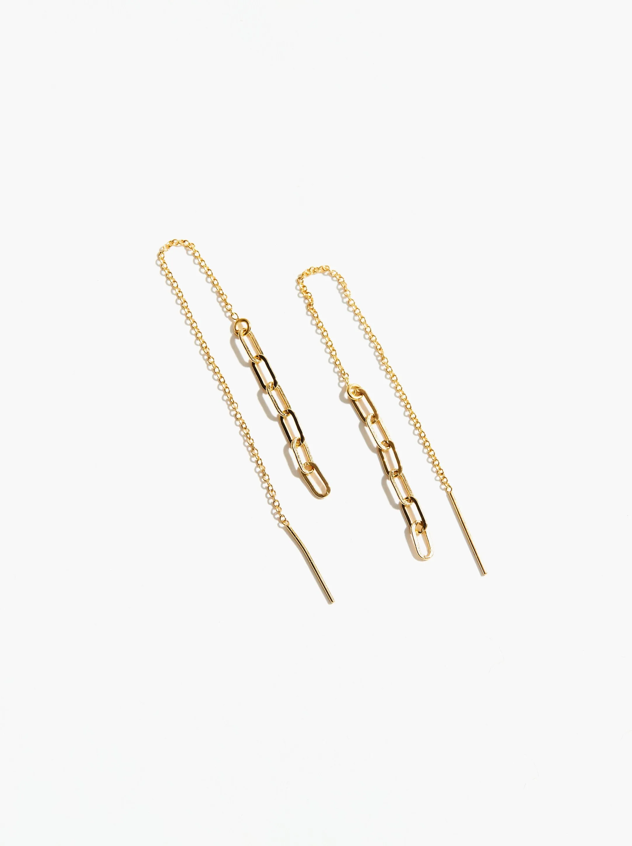 Essential Chain Threader Earrings