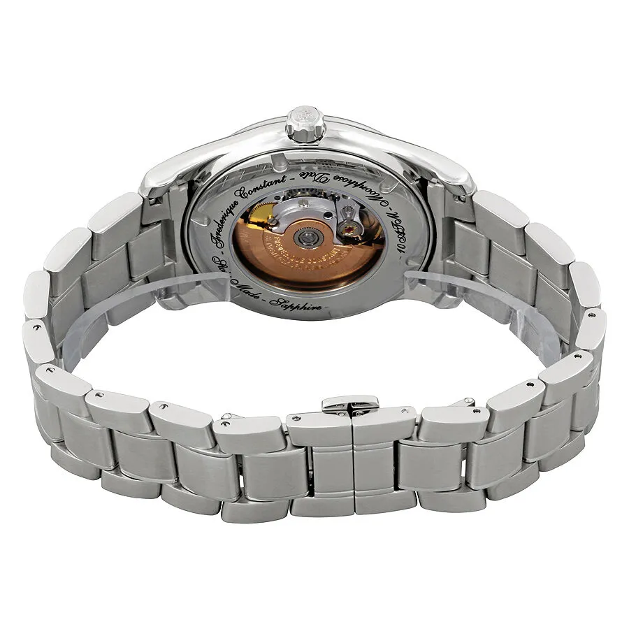 Frederique Constant Black Dial Stainless Steel Men's Watch FC-330B6B6B