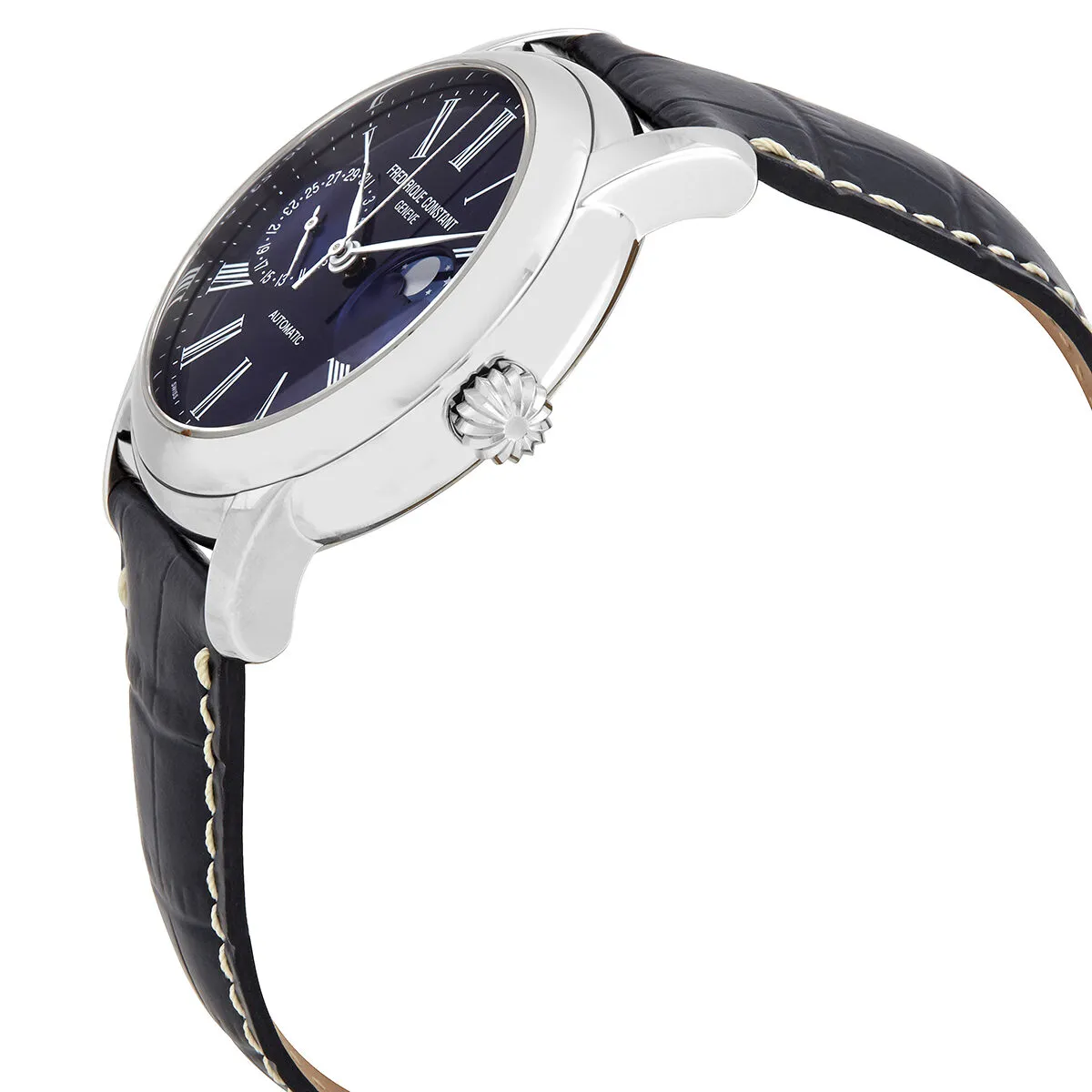 Frederique Constant Classic Moonphase Automatic Blue Dial Men's Watch FC-712MN4H6
