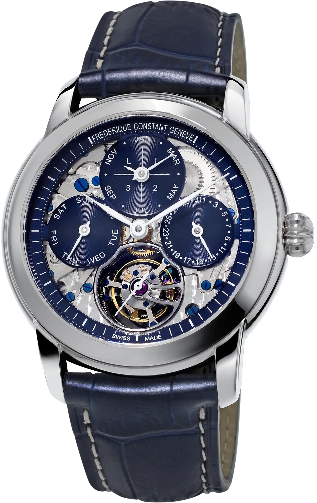 Frederique Constant Watch Tourbillon Perpetual Calendar Limited Edition