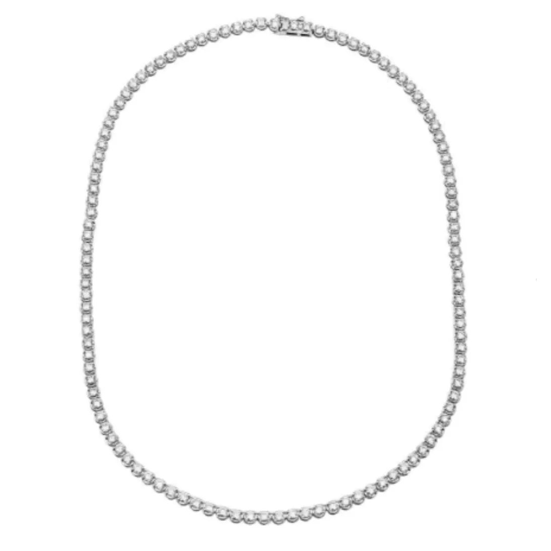 Full Buttercup Diamond Statement Tennis Necklace