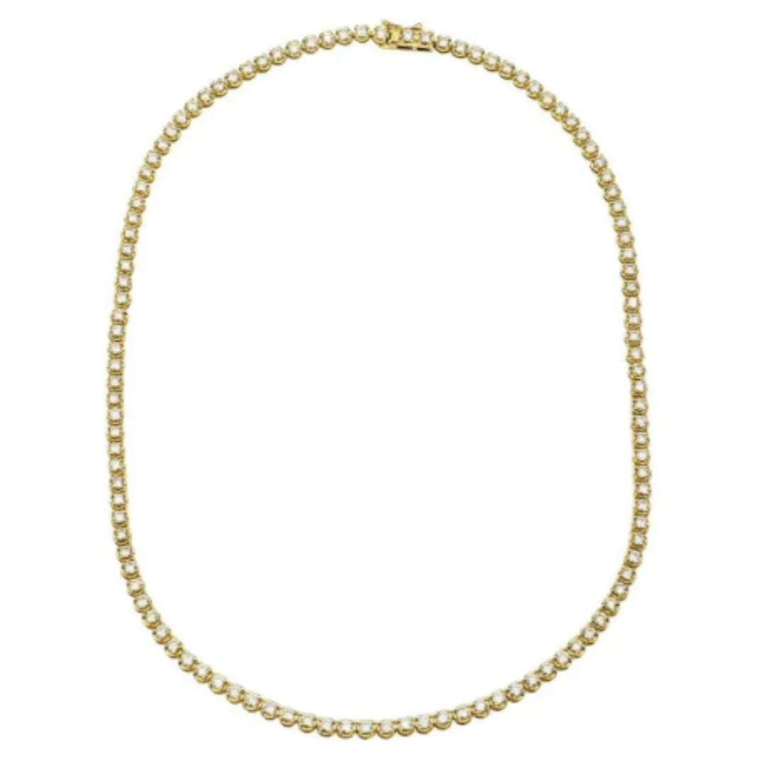 Full Buttercup Diamond Statement Tennis Necklace