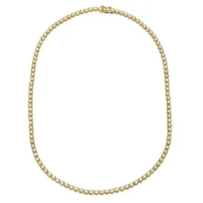 Full Buttercup Diamond Statement Tennis Necklace