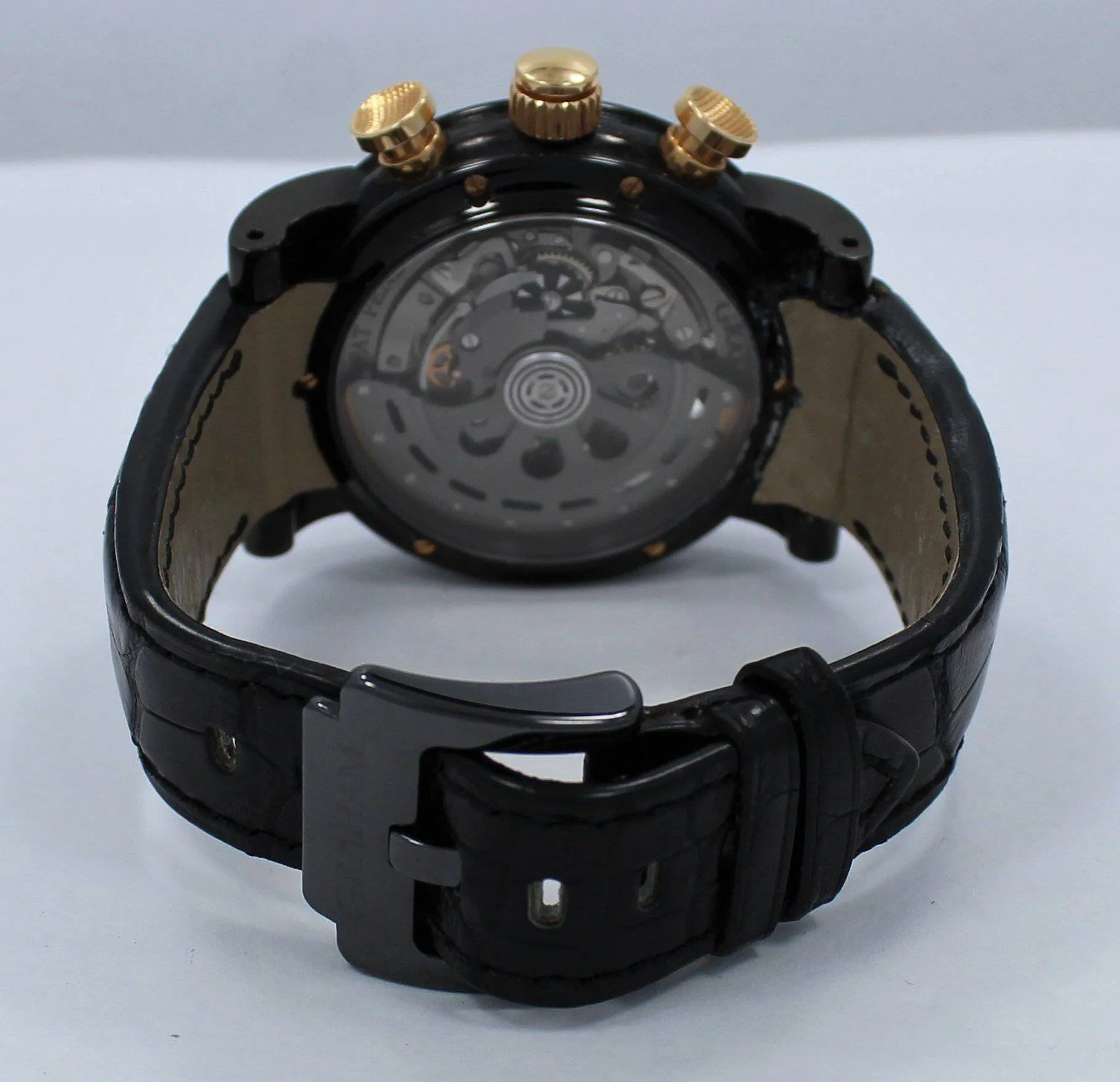 GRAHAM Tourbillograph 2TWAO.B01A Silverston Woodcote Watch tourbillon BOX/PAPERS