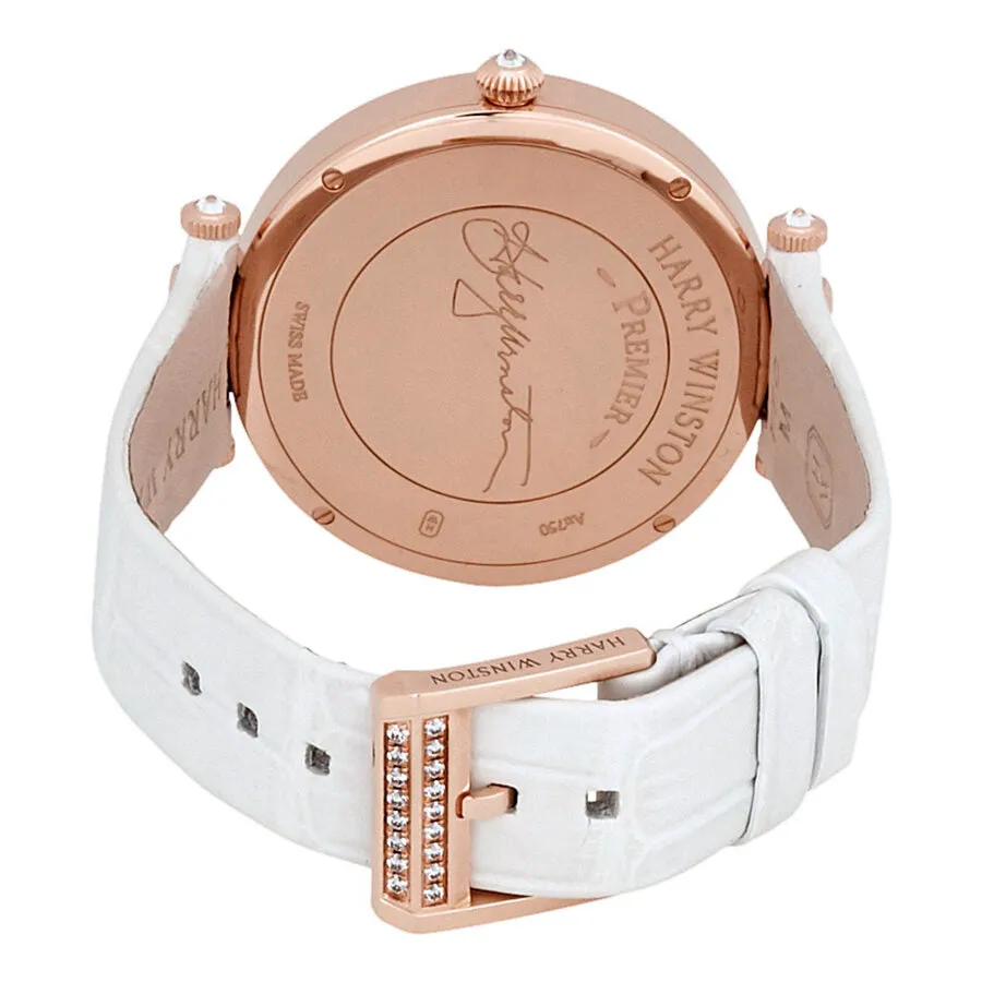 Harry Winston Premier Mother Of Pearl Dial Ladies Diamond Watch PRNQMP36RR001