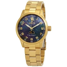 Invicta Sea Base Black Mother of Pearl Dial Men's Watch 23826