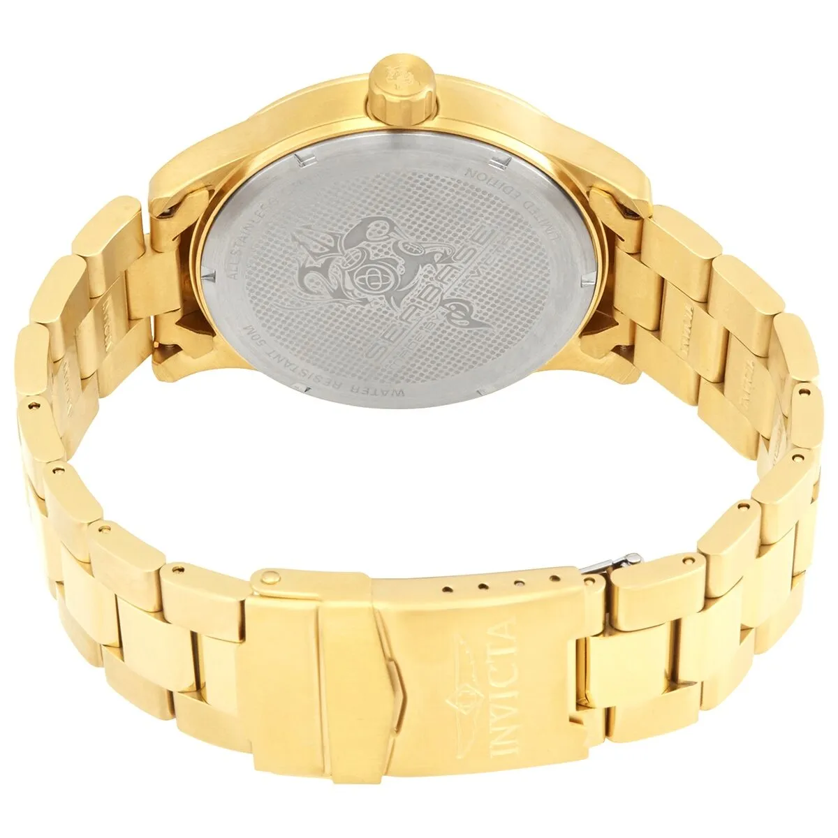 Invicta Sea Base Black Mother of Pearl Dial Men's Watch 23826