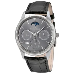 Jaeger LeCoultre Master Ultra Thin Perpetual Automatic 18kt White Gold Men's Watch Q130354J