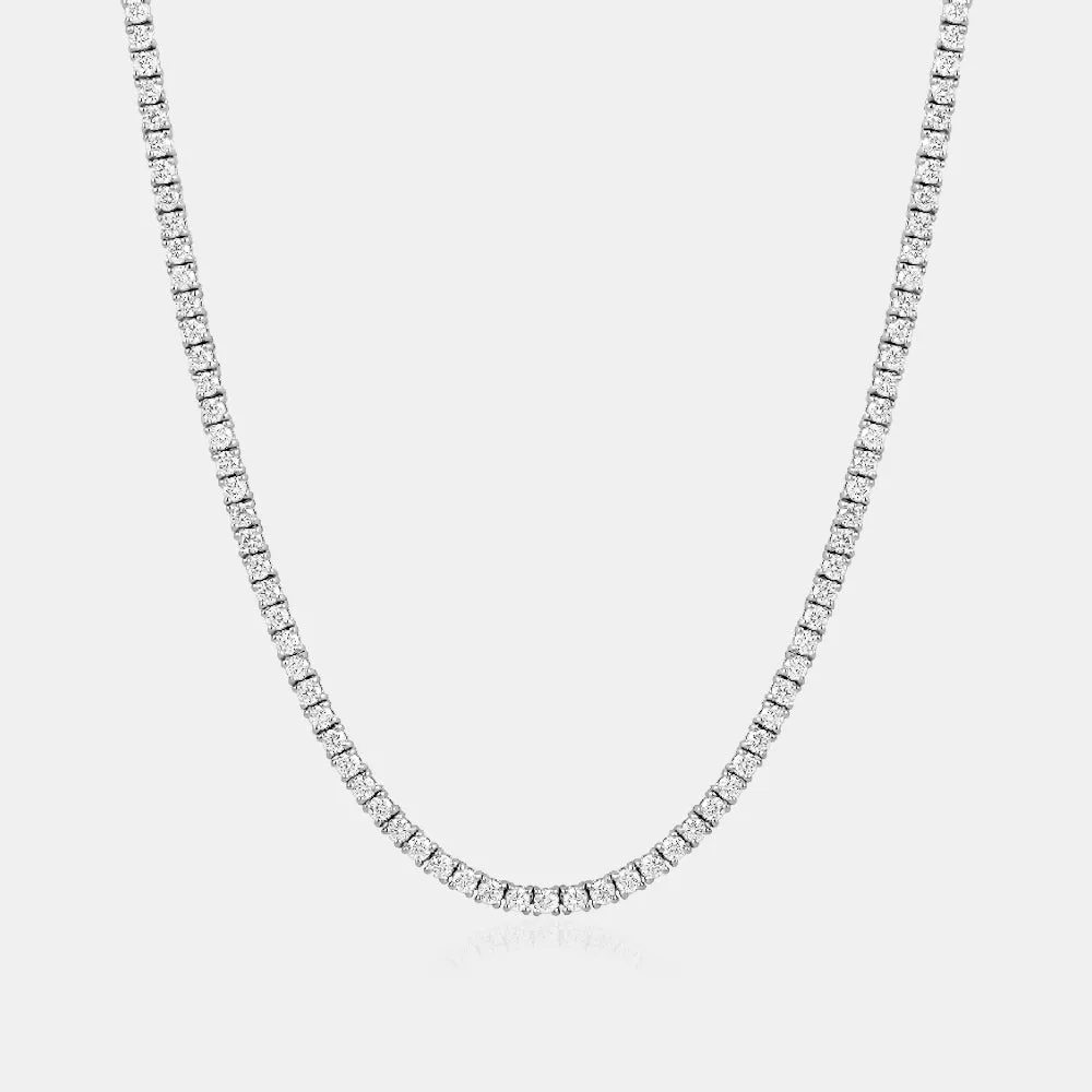 Lab Grown Diamond Tennis Necklace
