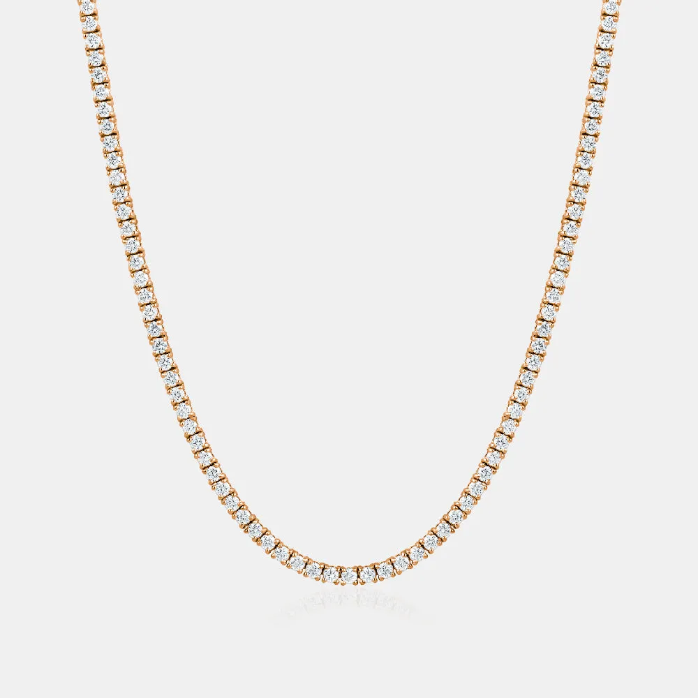 Lab Grown Diamond Tennis Necklace